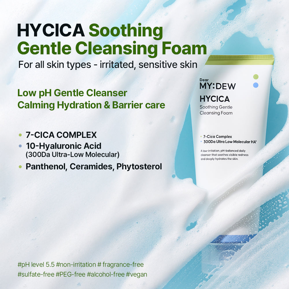 HYCICA Soothing Gentle Cleansing Foam 150ml
