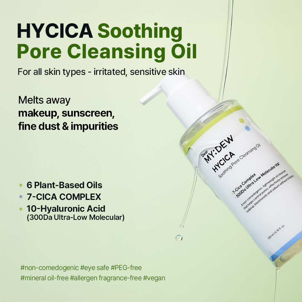 HYCICA Soothing Pore Cleansing Oil 200ml