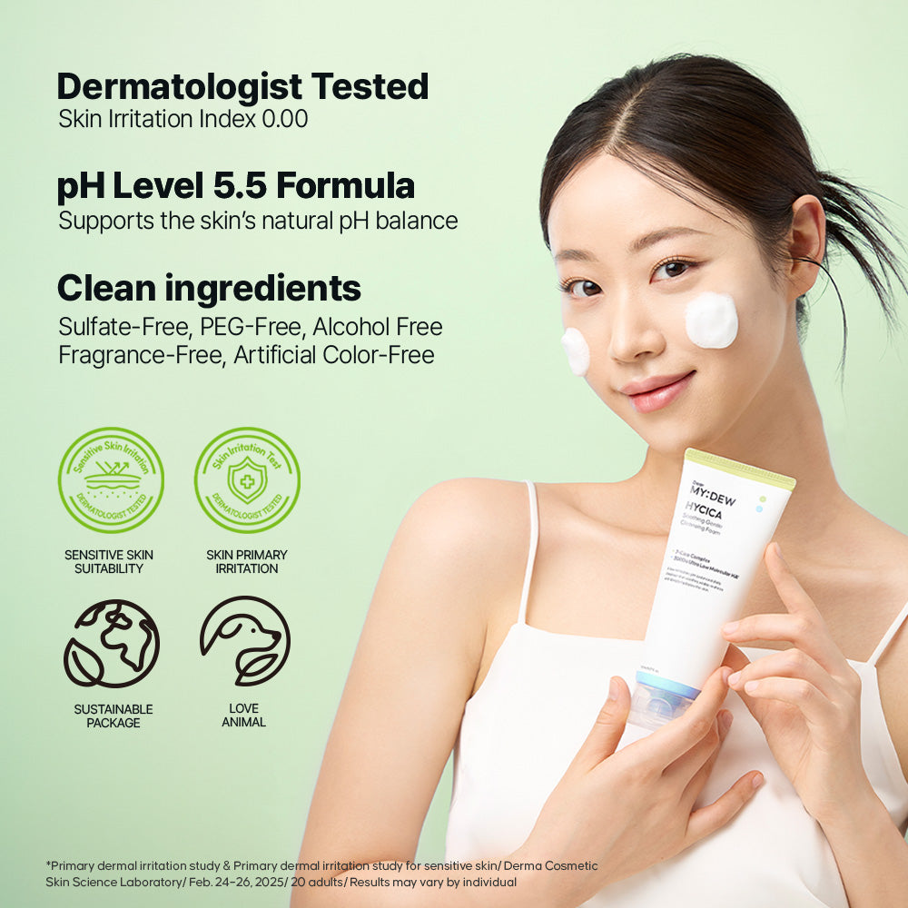 HYCICA Soothing Gentle Cleansing Foam 150ml