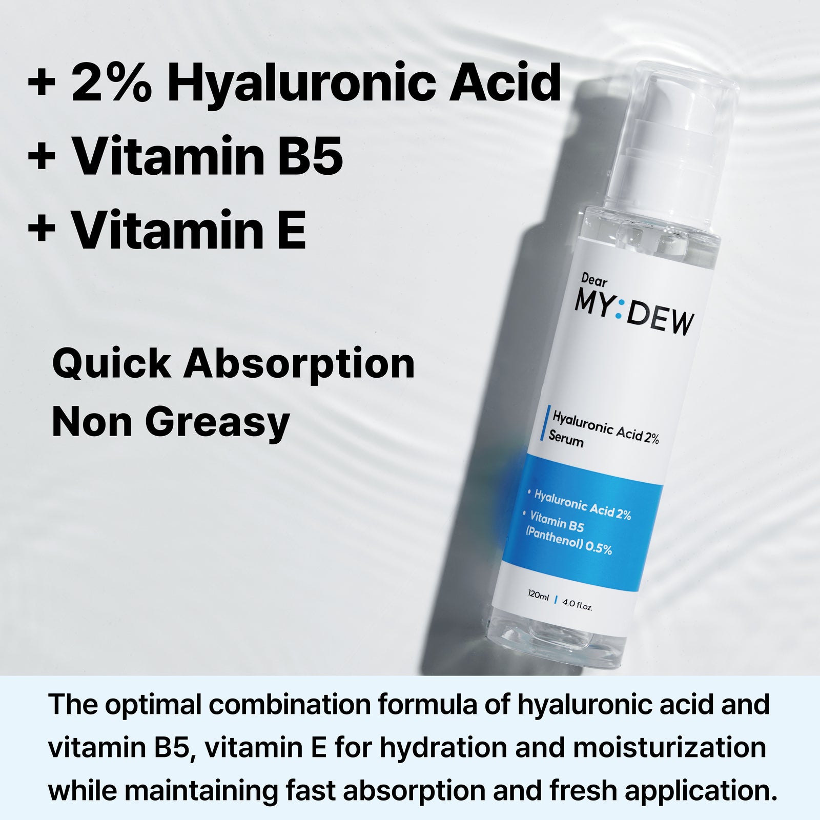 Hyaluronic Acid 2% Serum 120ml